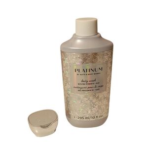 New BATH & BODY 10fl oz Platinum Body Wash